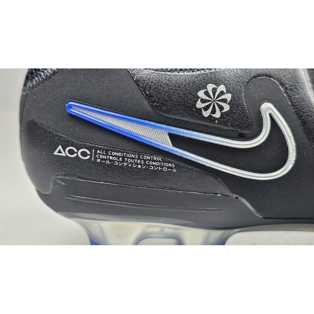 Nike Tiempo Legend 10 Elite FG Soccer Cleats Mens 7.5 Black Blue DV4328-040 NWT - Picture 7 of 8